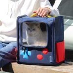 Game Retro Cat Backpack Expandable Carrier Bag - Image 10