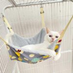 Cat Hammock for Cage 3 Color All Season Cute Bed - Image 10