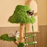Green Sky Ladder Cloud Climber Cat Tree - Image 10