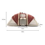 Cute Cat Carriers Foldable 3 Color Bubble Backpack - Image 14