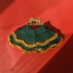 Christmas Cat Clothes Cute Hat Bib - Image 8