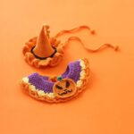 Halloween Cat Collar Handmade Hats Pumpkin Costume - Image 10