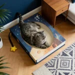 Fantasy Magic Book Cat Scratcher Bed - Image 13