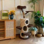 Treehouse Cat Tree for Multiple Cats Climbing Condo - Image 9
