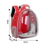 Cat Carrier Transparent 5 Colors Bubble Backpack - Image 8