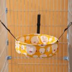 Cat Hammock for Cage 4 Color Adjustable Summer Bed - Image 2