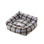 Vintage Plaid Cat Sofa Square Cat Bed - Image 17