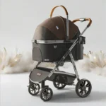 L9 Foldable Cat Carrier Stroller with Wheels - Image 11