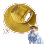 Hairless Cat Clothes Devon 16 Color Sunscreen Sun Hat - Image 8