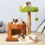 Luxury Simulation Climbing Frame Bed for Multiple Cat Tree - Image 2