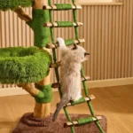 Green Sky Ladder Cloud Climber Cat Tree - Image 11
