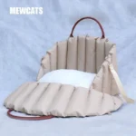 Cat Carrier Warm Foldable Tote 2 Color Bag