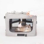 Roomy Car-Friendly Cat Carrier Tote Bag - Image 11