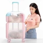 Macaroon Cat Trolley Carrier for Two Cats on Wheels - Image 6