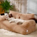 Cat Sofa Bed Washable Fluffy 4 Color Couch - Image 12