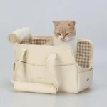 Cat Carrier Outdoor Travel Warm Tote Bag - Image 5