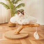 Cloudy Flower Cat Tree 5 Color Climbing Frame - Image 3