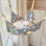 Cat Hammock for Cage 3 Color All Season Cute Bed - Image 11