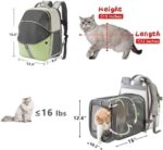 Cat Carrier Bag Foldable 4 Color Expandable Backpack - Image 4