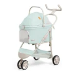 3-Wheeled Lightweight Pet Cat Carrier Stroller - Image 11