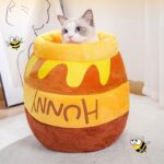 Honey Jar Cat Sleeping Bag Four Seasons Bed Cave - Image 7