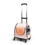 HiAnimal Cat Carrier on Wheels 2 Color Backpack - Image 7