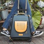 HiAnimal Cat Carrier on Wheels 2 Color Backpack - Image 2