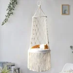 Cat Hammock Nest Handmade Cotton Rope Swing Bed - Image 20