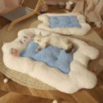 Strawberry Bear Cat Mat Bed Sleeping Pad - Image 3