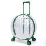 Transparent Cat Trolley With Wheels Rolling Carrier - Image 14