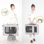Roomy Car-Friendly Cat Carrier Tote Bag - Image 14