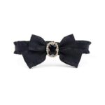 Ruffled Gemstone Bow Cat Collar - Image 4