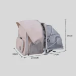 Cat Carrier Backpack 3 Color Expandable Bag - Image 10