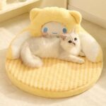 Bear Cat Bed Mat Fluffy Pemovable Pet Pad - Image 11