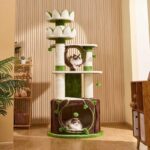 Verdant Wilderness Climbing Cat Tree Tower - Image 7