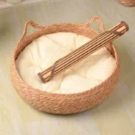 Pure Manual Wicker Cat Bed Four Seasons General - Image 13