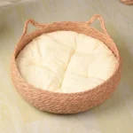 Pure Manual Wicker Cat Bed Four Seasons General - Image 11