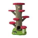 Mushroom Forest Cat Tree Climbing Frame - Image 19