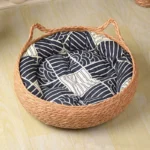Pure Manual Wicker Cat Bed Four Seasons General - Image 14
