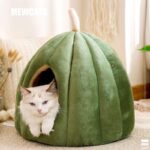 Pumpkin Cat Bed Sleeping House 3 Color Cat Cave
