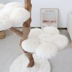 Clouds Deluxe Solid Wood Cat Tree Climbing Frame - Image 6