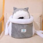 Cat Carrier Front Pack Warm Bag Backpack - Image 6