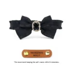Ruffled Gemstone Bow Cat Collar - Image 14