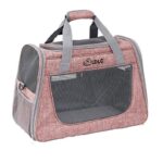 Cat Carrier With Wheels 2 Color Large Tote Trolley - Image 7