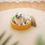 Cute Pig Cat Bed Round Scratching Pad - Image 10