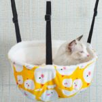 Cat Hammock for Cage 4 Color Adjustable Summer Bed - Image 12