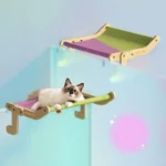 Sturdy Cat Window Wooden Perch Bed Hammock - Image 9