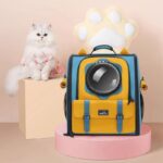 Cute Cat Carriers Foldable 3 Color Bubble Backpack - Image 9