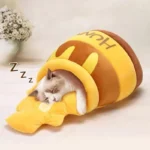 Honey Jar Cat Sleeping Bag Four Seasons Bed Cave - Image 4