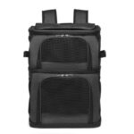 Double Layer Cat Carrier Bag With Wheels 4 Color Backpack - Image 4